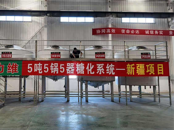 林芝精酿啤酒设备厂—5吨精酿啤酒设备—新疆项目
